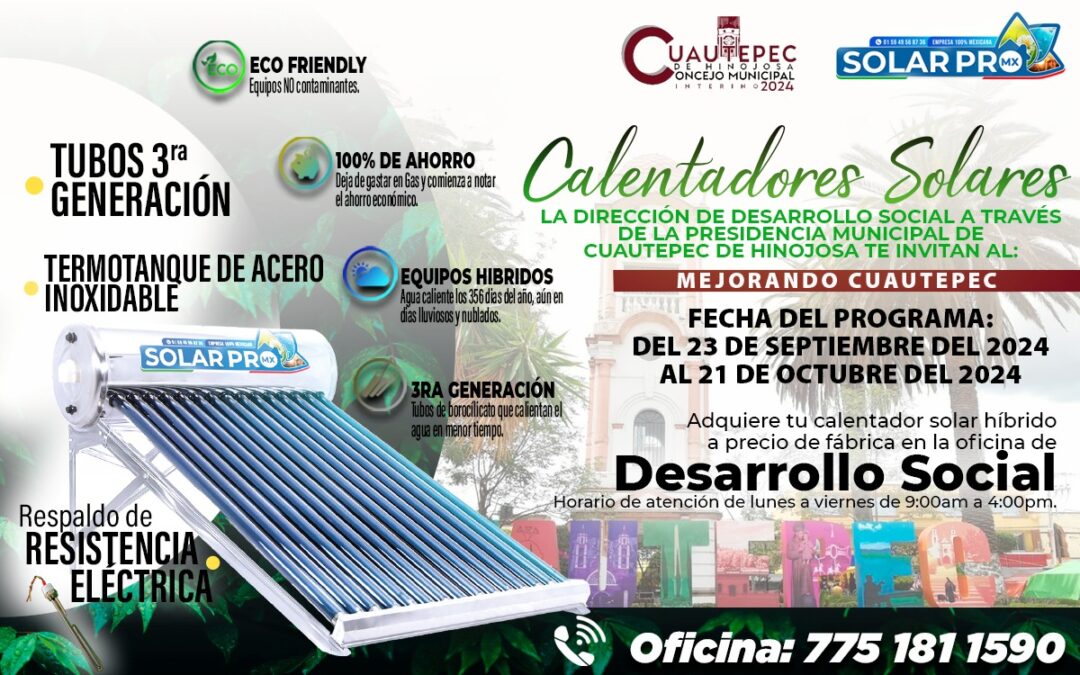 CALENTADORES SOLARES